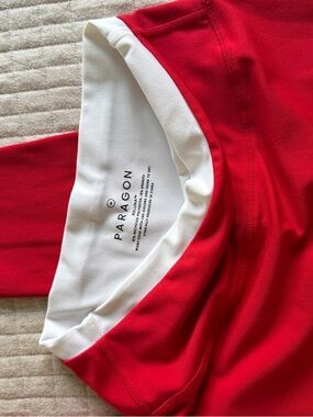 PARAGON Red Leggings Sculpt Seam Plus Reluna